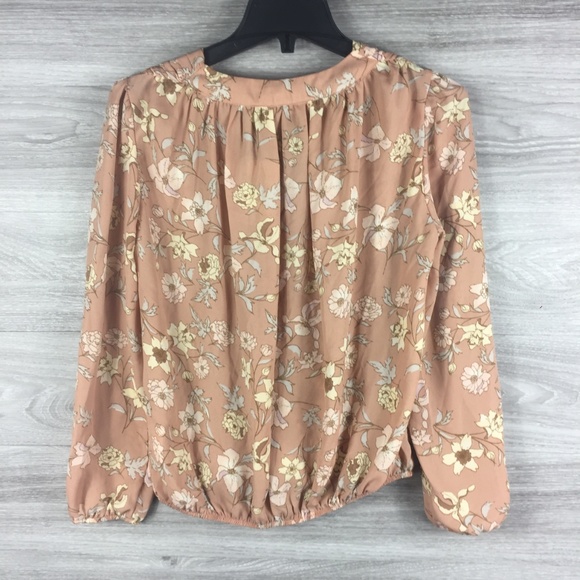 Elodie Drape Front Surplice Blouse - Picture 6 of 7